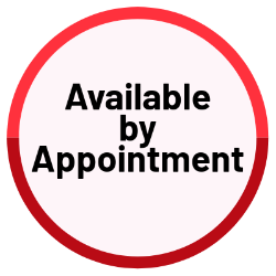 available by appointment